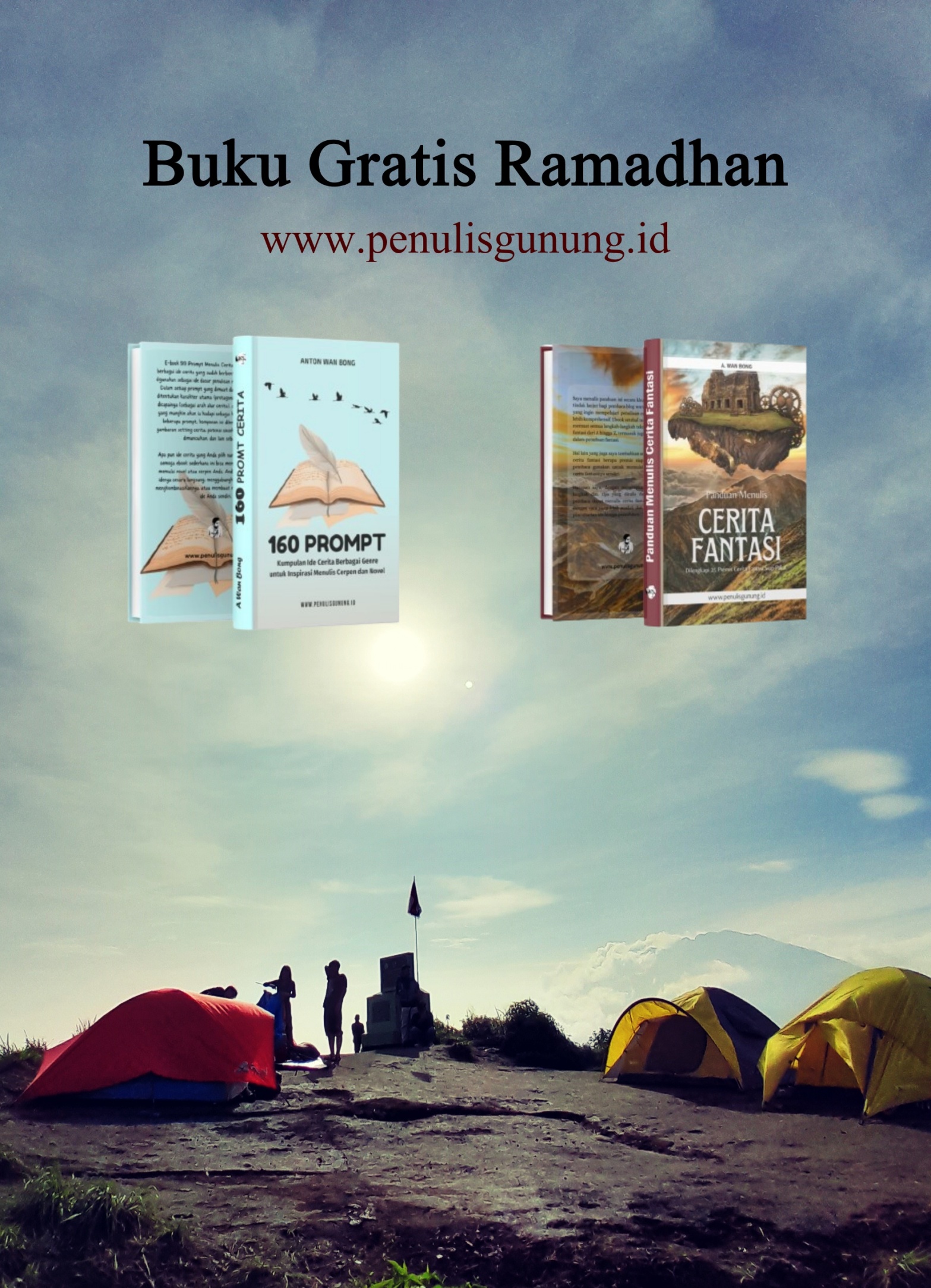 Penulis Gunung Berbagi Ebook Gratis Ramadhan 1445
